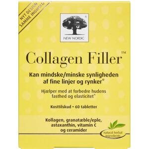 Skin Care Collagen filler tabletter, 60 stk (Udløb: 10/2024)